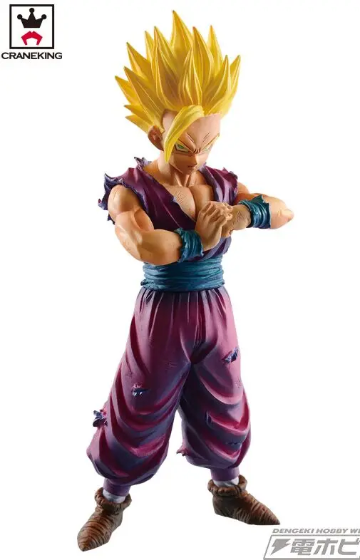 Оригинальная фигурка Banpresto Dragon Ball Z Son Gohan Super Saiyan разрешение солдат vol.4 фигурка игрушки ros