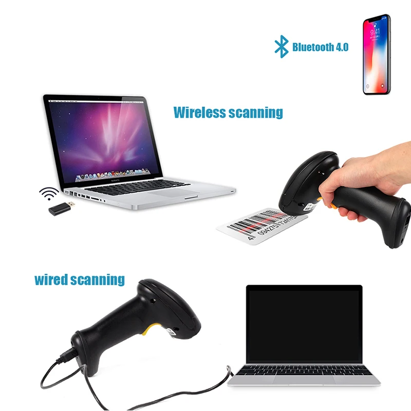 ISSYZONEPOS بلوتوث الباركود ماسحة اللاسلكية المحمولة USB 1D CCD 200 s/s الباركود قارئ دعم الروبوت/iOS/ويندوز /لينكس/ماك ISSYZONEPOS بلوتوث الباركود ماسحة اللاسلكية المحمولة USB 1D CCD 200 s/s الباركود قارئ دعم الروبوت/iOS/ويندوز /لينكس/ماك