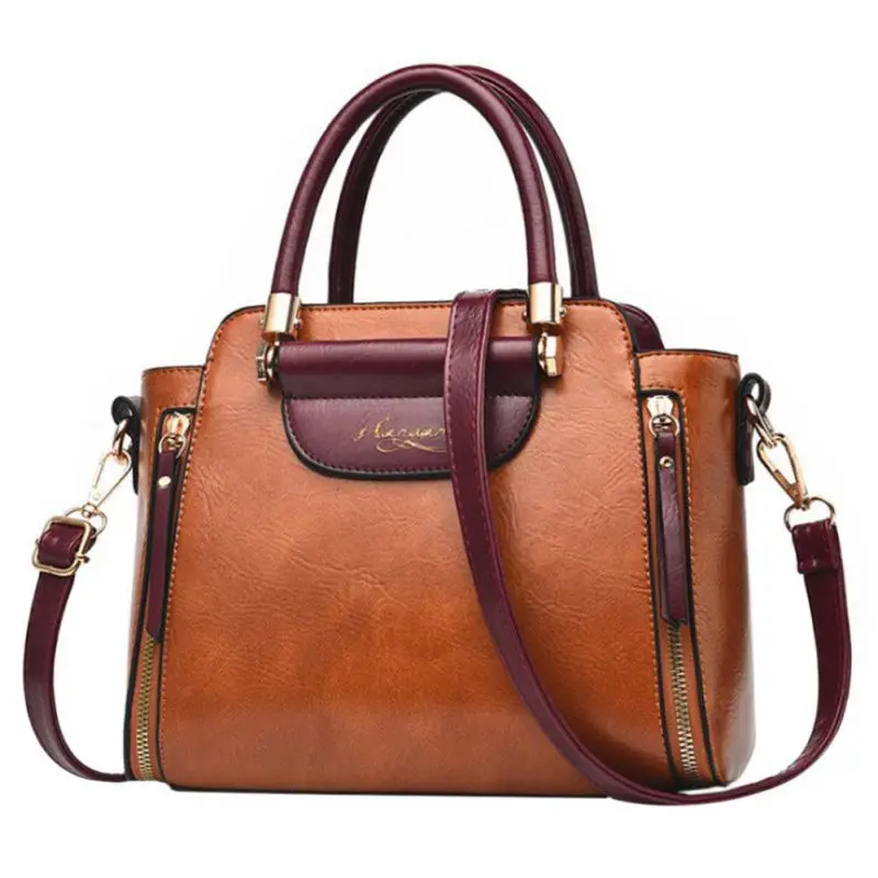 

Women PU Leather Handbags Women Shoulder Bags Casual Female Crossbody Bags Top Quality Dames Handbag