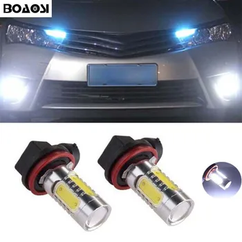 

BOAOSI 2x H11 Led COB 7.5W LED Car Fog Light Bulbs For Toyota Prius Camry 2007-2014 Corolla 2011-2014 Car Accessories