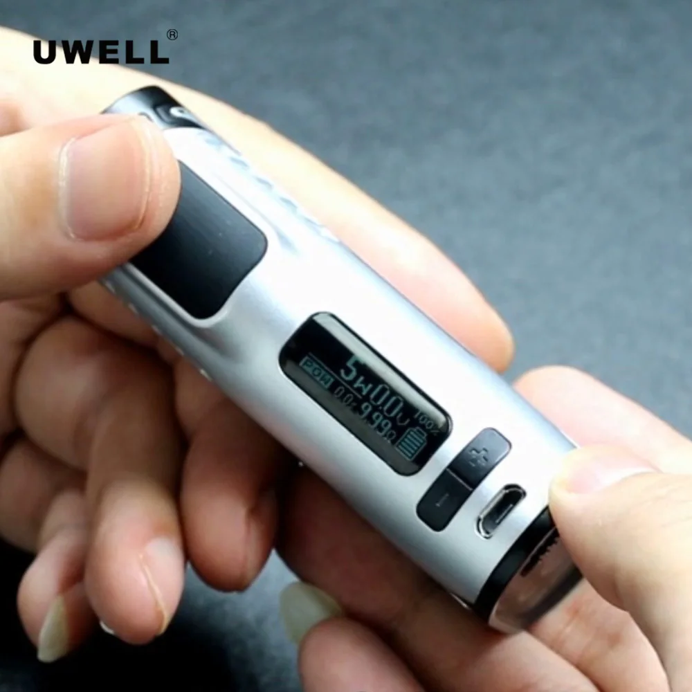 Оригинальный Uwell Hypercar Kit с 80 Вт Mod без 18650 батареи 1.8ohm нихромовая катушка 3 5 мл Whirl Tank