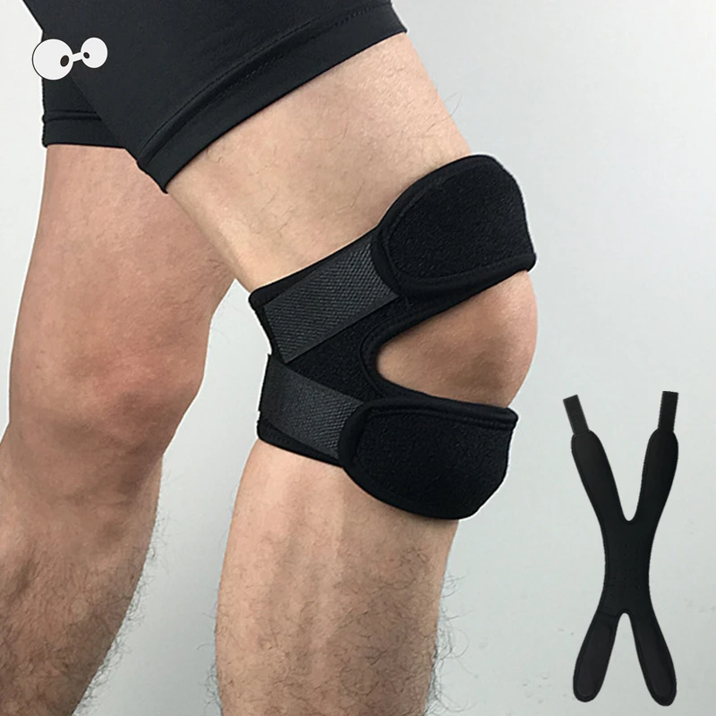 1 PCS Adjustable Jumpers Patella Knee Strap Tendon Support Band Knee
