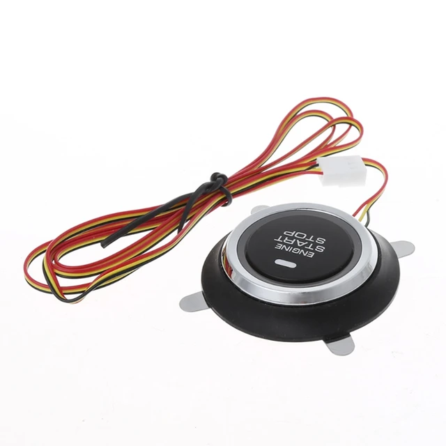 Car Security Alarm Smart System Set With PKE Passive Keyless Entry Remote Lock Automobiles Burglar Alarm