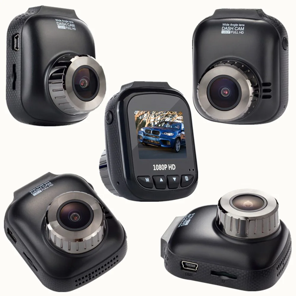 Новый Видеорегистраторы для автомобилей Камера 1,5 дюймов Ночное видение HD 1080 P 170 градусов Скрытая одна машина автомобиль Камера