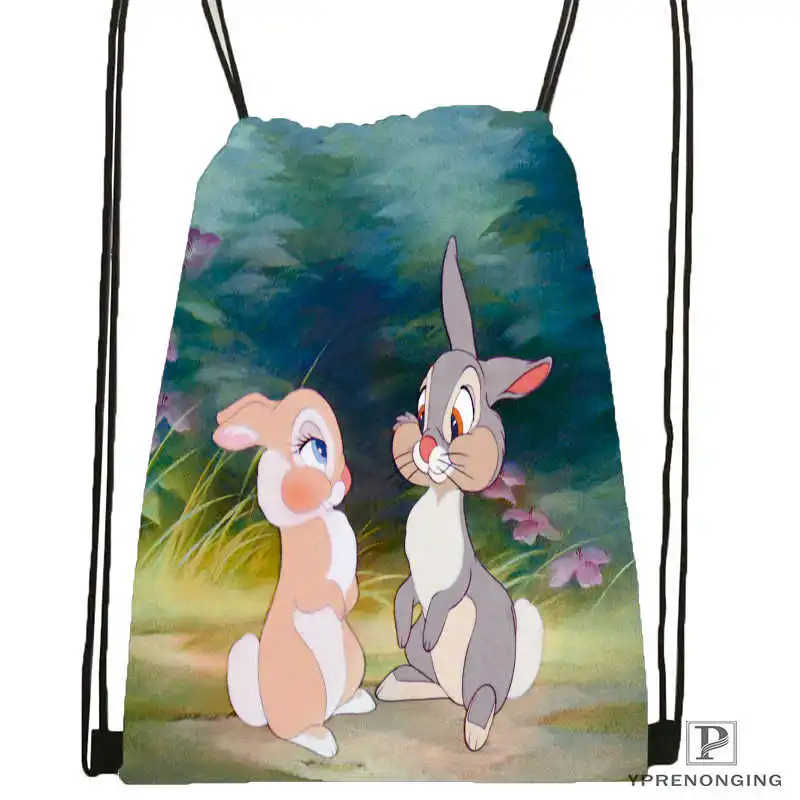 Drawstring Backpack Индивидуальная детская походная сумка на шнурке, милый детский рюкзак(черная спинка) 31x40 см#180531-02-47 - Цвет: Drawstring Backpack