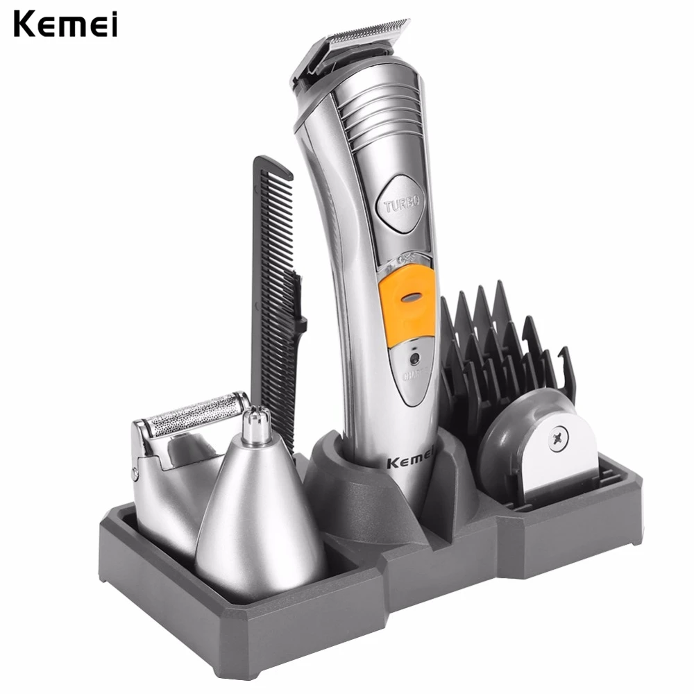 

KEMEI Men Electric Shaver Hair Clipper Razor Beard Trimmer Grooming Beard Razor Haircut Trimmer Set maquina de cortar cabelo