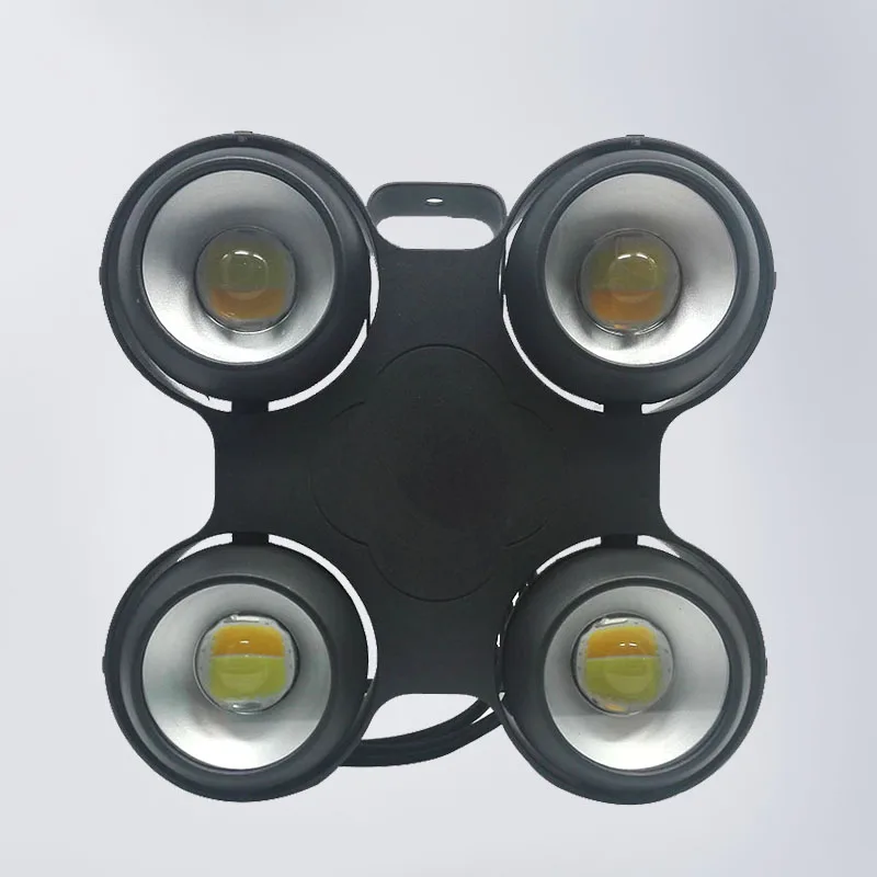 

Rain-proof Waterproof 4eyes 400W LED COB Blinder Cool White + Warm White Lighting audience blinder stge light DMX led light IP6
