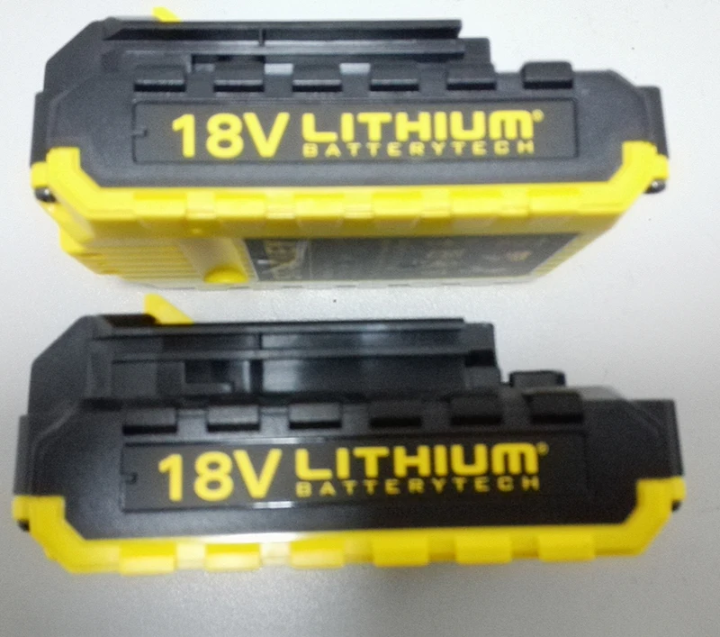 

2Pcs x New Stanley 18V 2.0Ah Genuine Li-Ion Electric Power Tool Battery