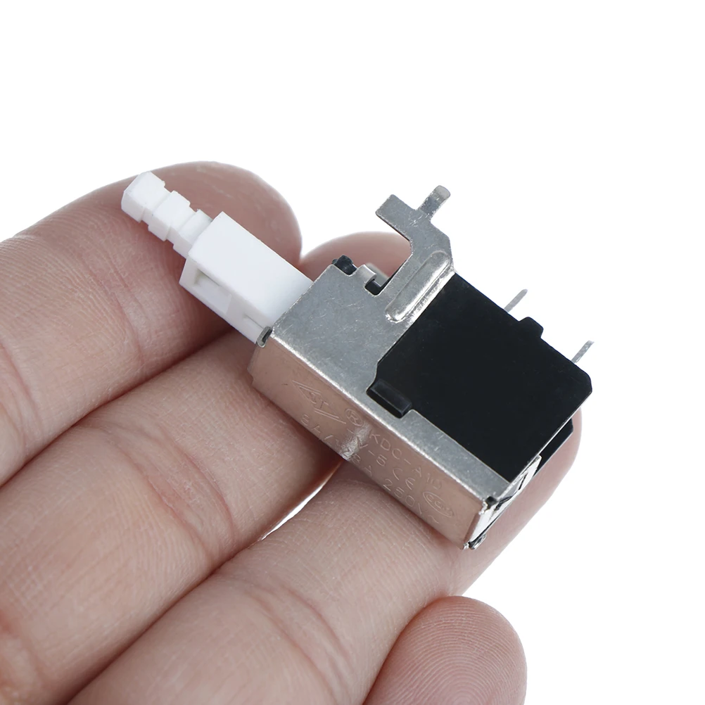 

2pcs Electric Heater Power Switch KDC-A10 With Bracket Hot Fan Bread Machine Humidifier Key Button Straight Button 4 Foot Board