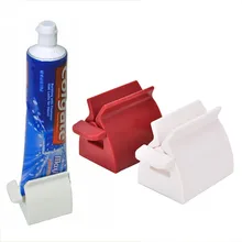 Мини-стойка для зубных паст Держатель сиденья дисперсер для зубной пасты трубки прокатки противоскользящие товары для дома, ванной инструменты
