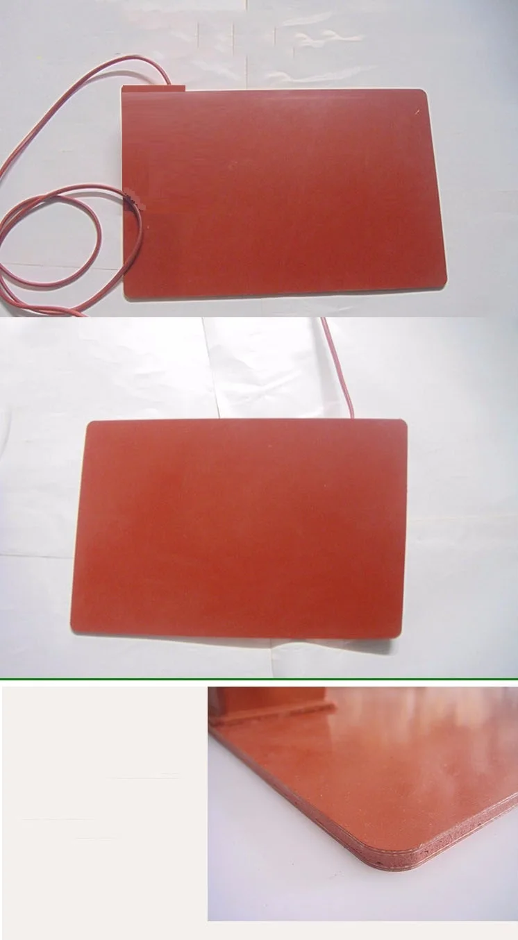 silicone heater pad Espessura = 6mm Produtos