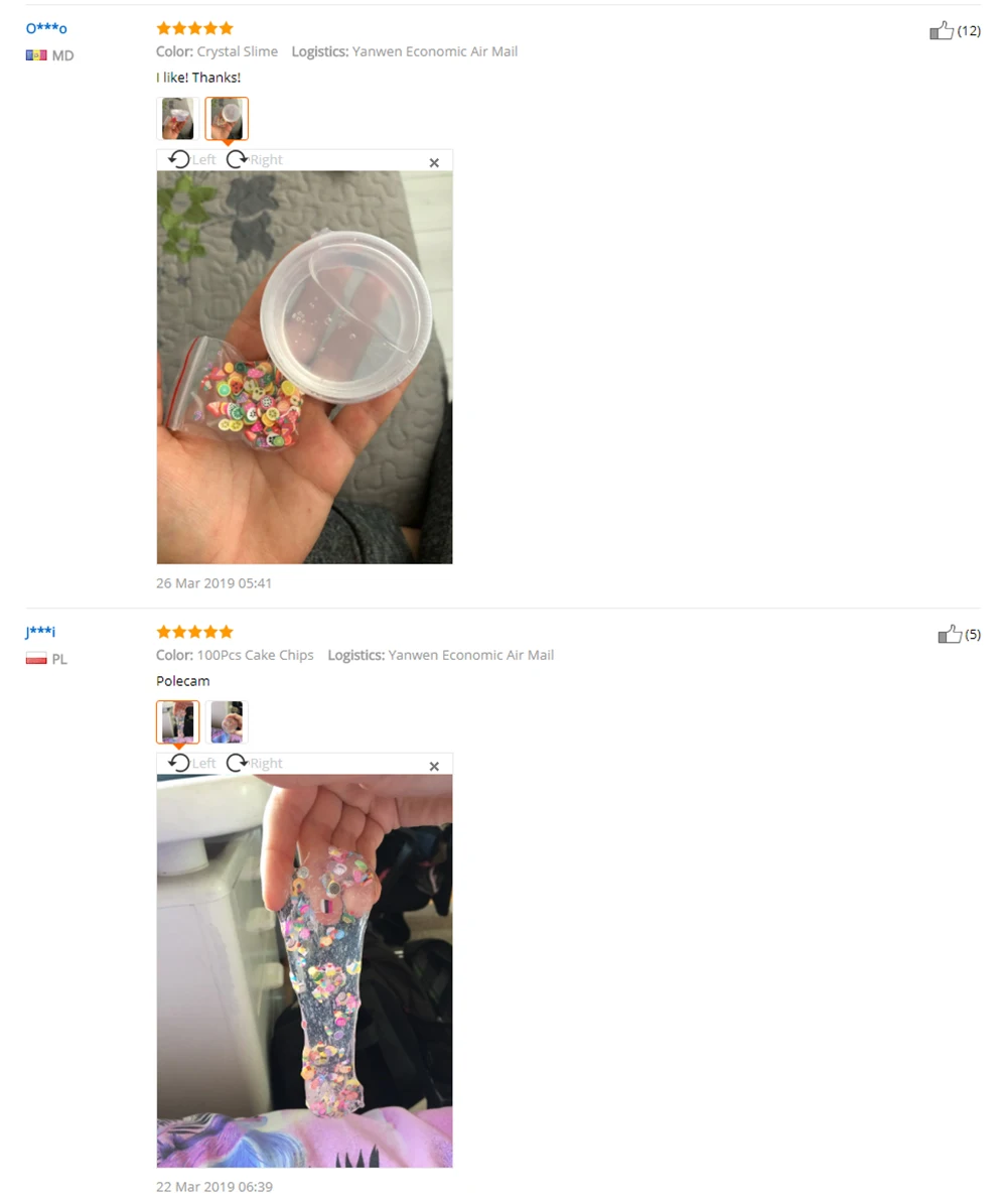 2019 Transparent Slime Toys Crystal Glue for Fluff