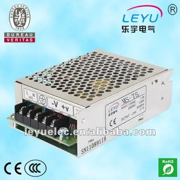

75w ac dc single output 24v high power mini size switching power supply