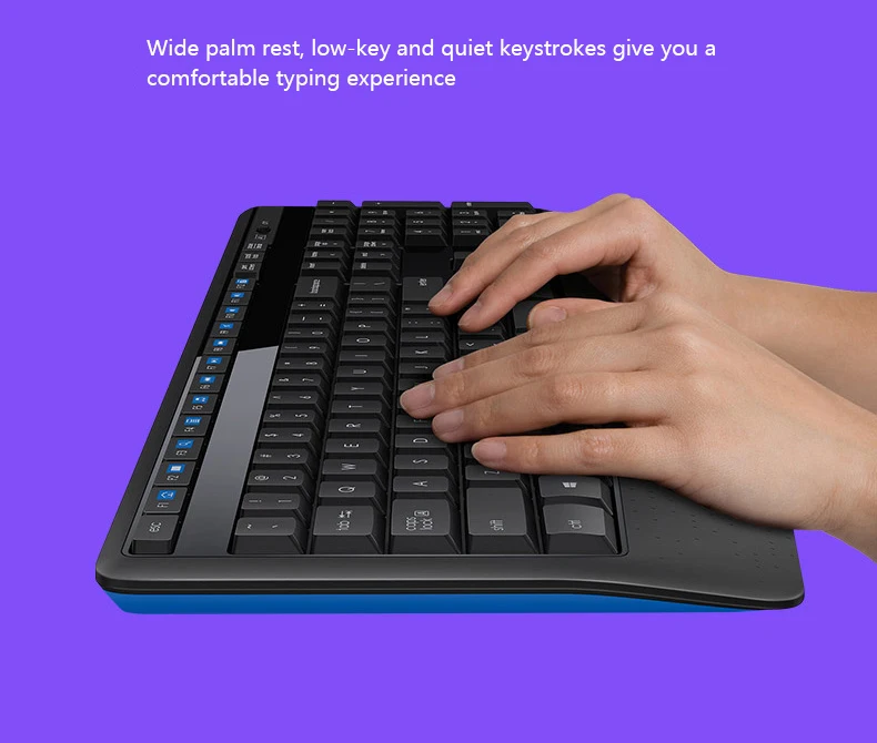 Lotech MK345 беспроводной набор с клавиатурой и мышью оптический, эргономический ПК ноутбук