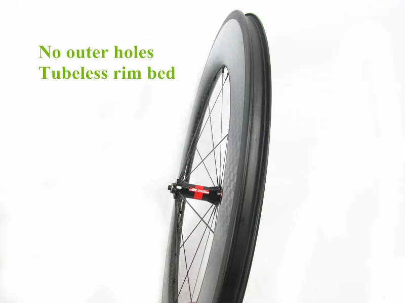 Top Farsports customized DT240S hub 12K rim 30 38 50 60 88mm tubeless carbon wheel 23 25mm wide clincher road wheelset 12