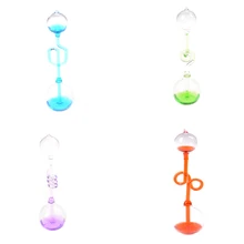 1 шт. научный стеклянный ручной термометр бойлер для детей, Детский энергетический музейный метр, спиральные развивающие игрушки