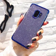 Роскошный мягкий силиконовый чехол для samsung Galaxy J5 J7 A5 A7 EU блестящая задняя крышка для samsung A6 A8 Plus