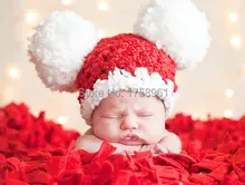 Christmas Santa font b Hat b font Baby red font b Hat b font Girl and