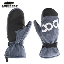 Men Women Winter Waterproof Thermal Ski Gloves Motorcycle Cycling Warm Gloves Children Sports Snowboard Skating Skiing Gloves