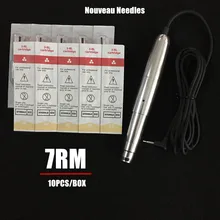 600d-g 10 шт. постоянный Макияж Вышивка Крестом Иглы 7RM для бровей Средства ухода за губами Вышивка Крестом Иглы для модерн роторной машины Pen Наборы