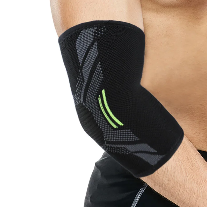 

WANAYOU 1 PC Elbow Protector Compression Comfortable Breathable Elbow Brace Outdoor Sports Elbow Support Running Elbow Pads