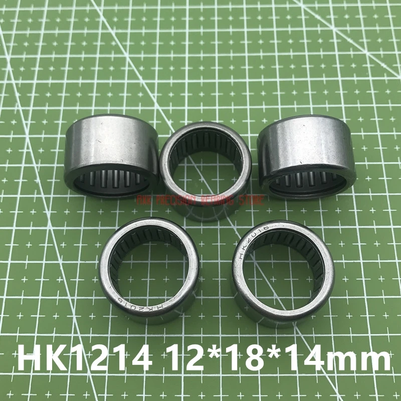 Настоящие игольчатые подшипники Hk1208 Hk121608(10 шт) нарисованные чашки роликовый подшипник 12x16x8 мм