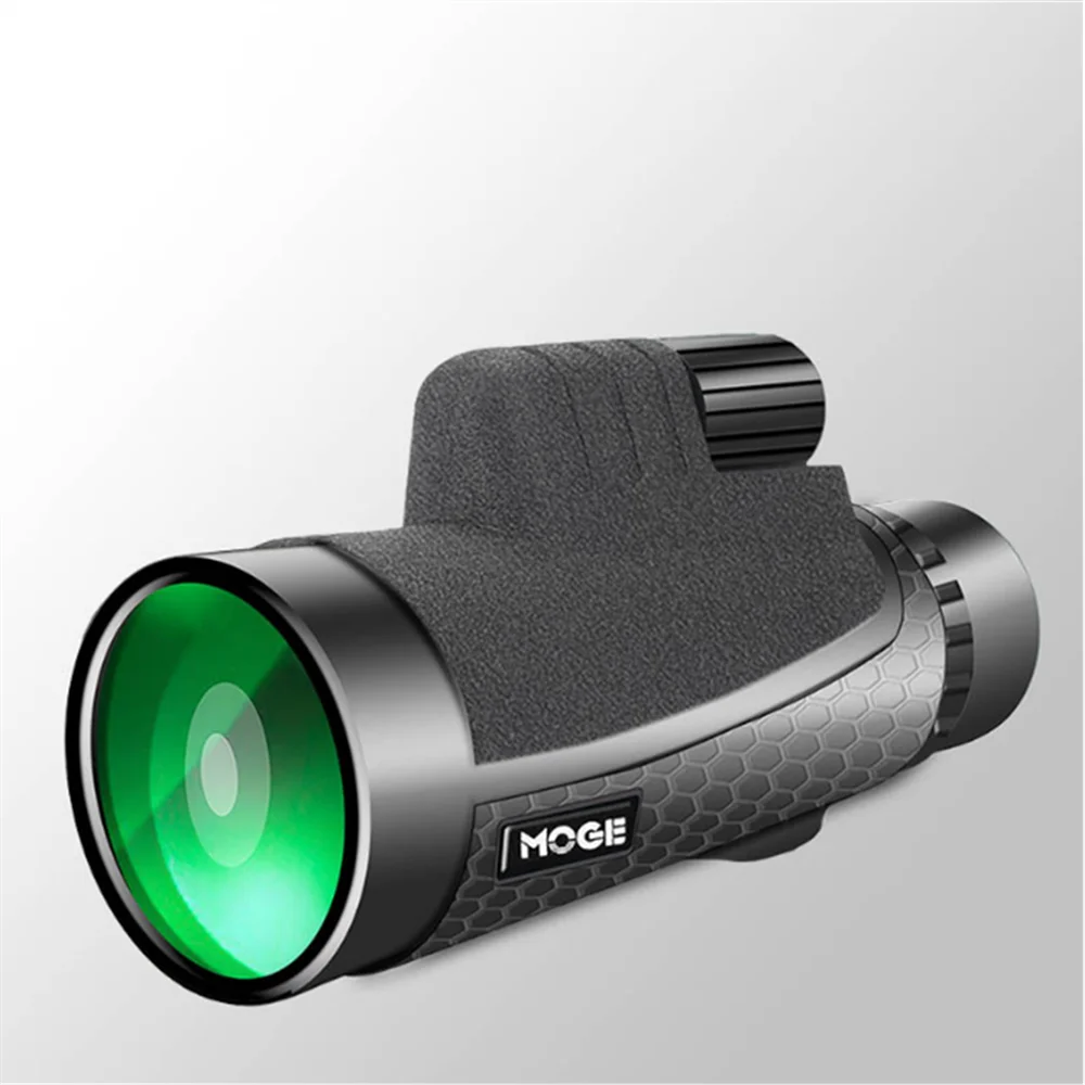 

MOGE 12X50 large eyepiece monocular high-definition night vision non-infrared mobile phone photo telescope