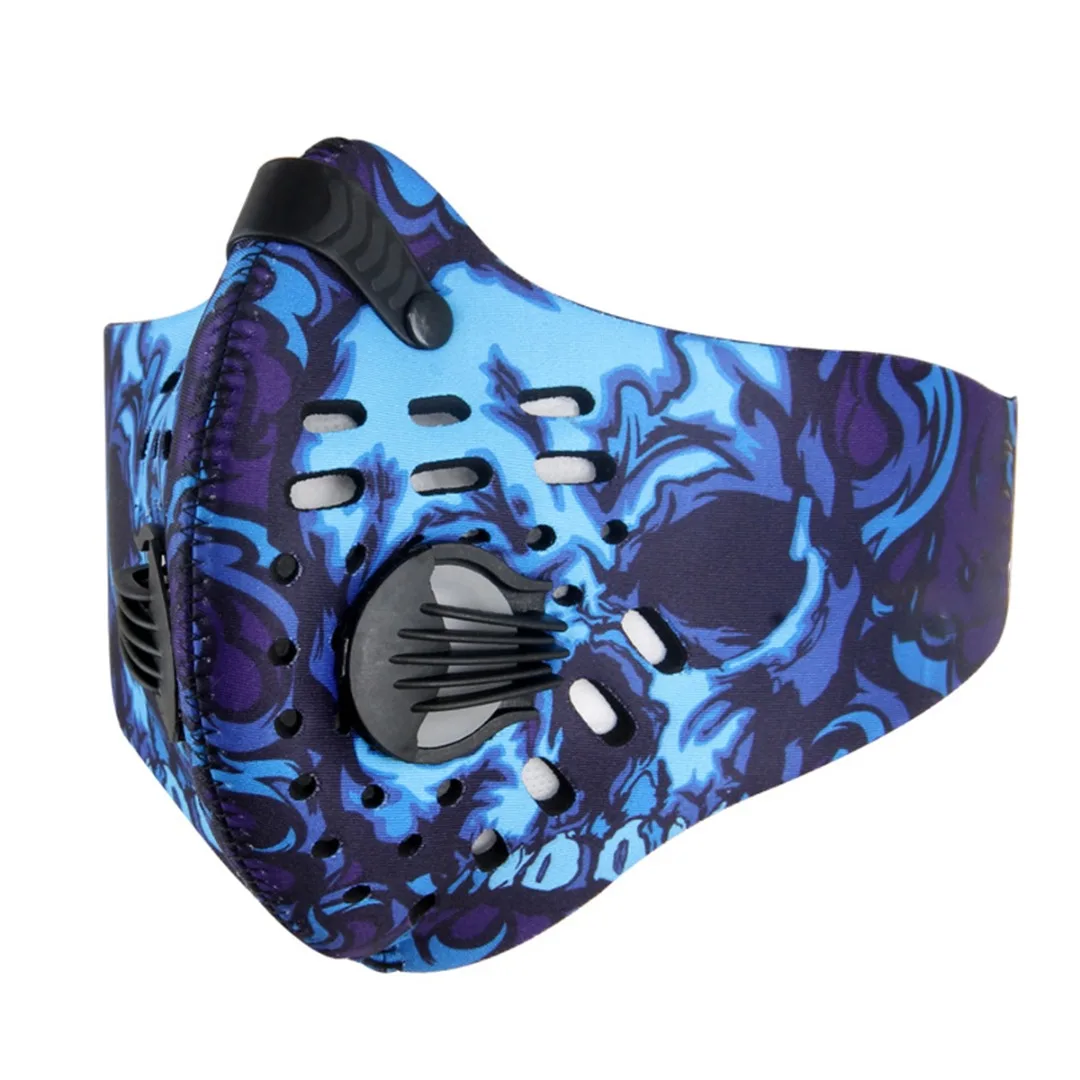 Outdoor Cycling Dustproof Cycling Face Mask Activated Carbon Half Face Mask Mountain Road Bicycle Cycling Masks Face Cover
