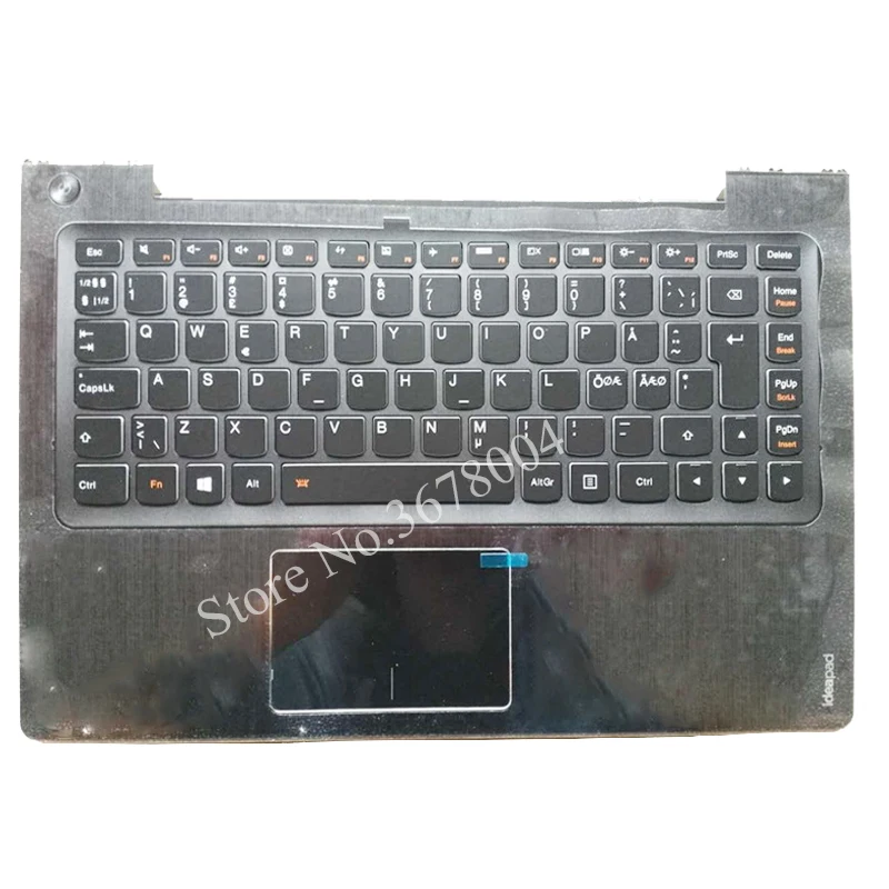Новая Скандинавская клавиатура для lenovo ideapad U330 U330P NE ободок Подставка рук верхняя