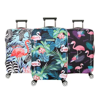 

Flamingo Pattern Luggage Cover Women's Travel Suitcase Protective Dust Covers Traveling Trolley Accessoires Items Gear Supplies