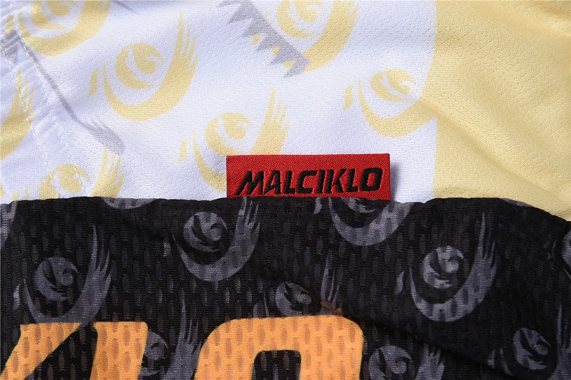 Malciklo Pro Велоспорт Джерси Лето короткий рукав велосипед велосипедный спорт Джерси наборы для ухода за кожей Майо Ropa Ciclismo светоотражающие