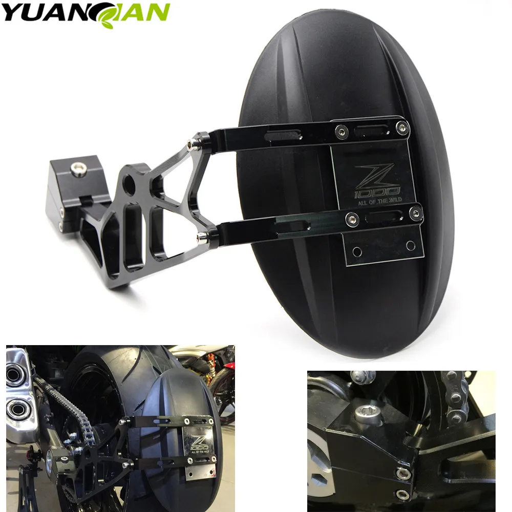 

For KAWASAKI Z1000 Z1000SX 2010-2016 CNC Aluminum Motorcycle Accessories rear fender bracket motorbike mudguard Z1000 Z1000SX