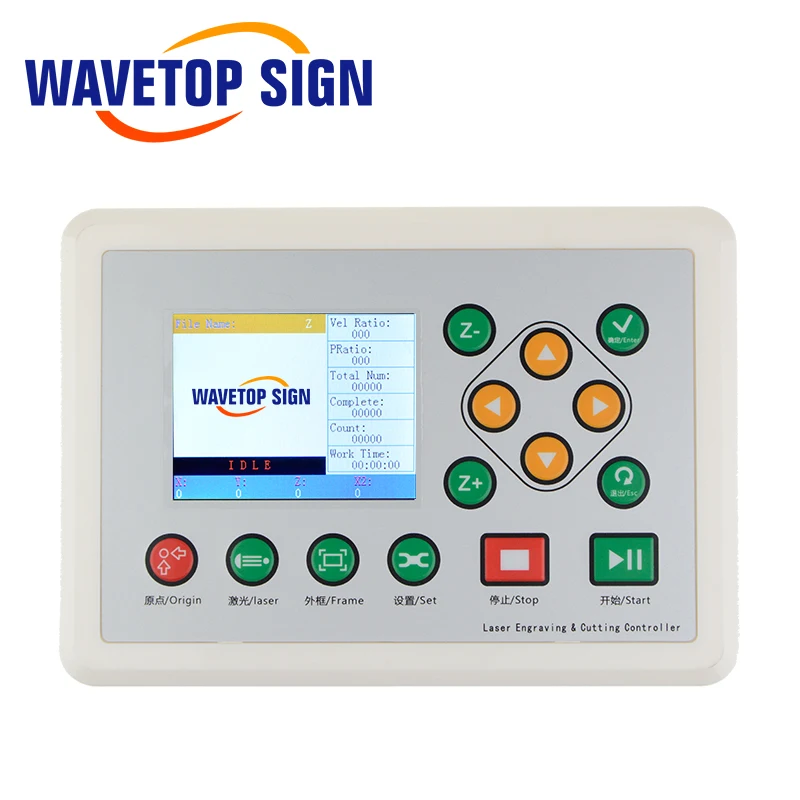 Wavetopsign CO2 лазерная машина CCD Управление Системы набор с Управление карты ZY2820 и Камера и другие аксессуары