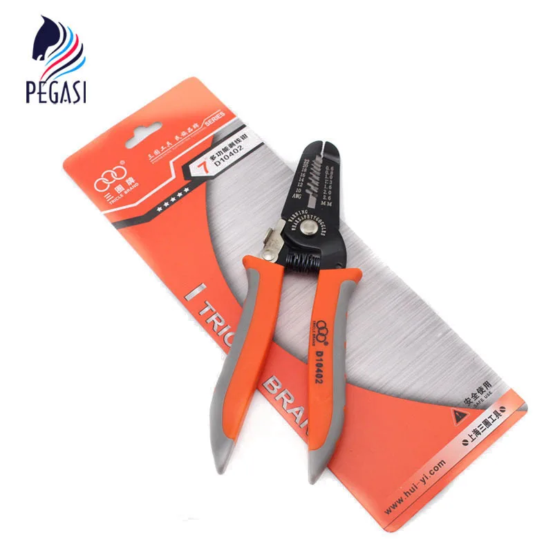 Aliexpress Com Buy Pegasi 7 Inch Electric Wire Strippers Pliers Wire Strippers Pliers Multi