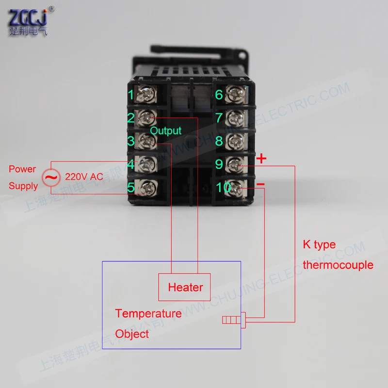 Обогреваемого литника цифровой регулятор температуры с вольт Выход 220V AC 3.5KW сверхпрочные Популярные Ричер температурный контроллер