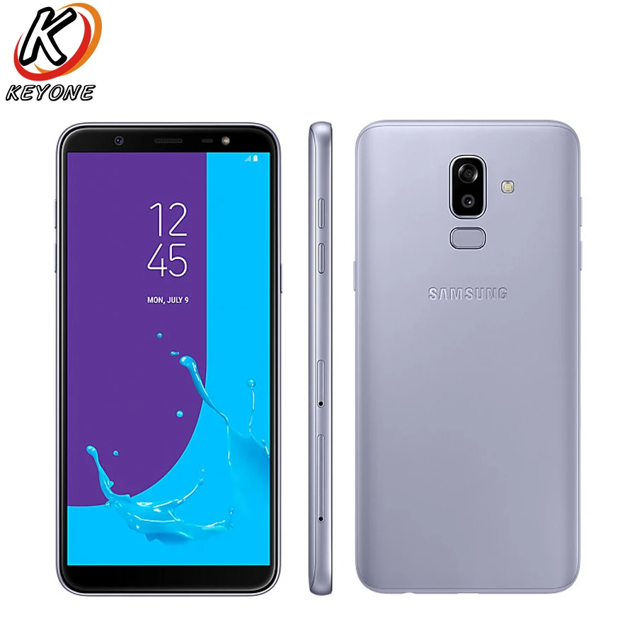 Samsung Galaxy J8 мобильный телефон с 6 дюймовым дисплеем восьмиядерным процессором ОЗУ 4