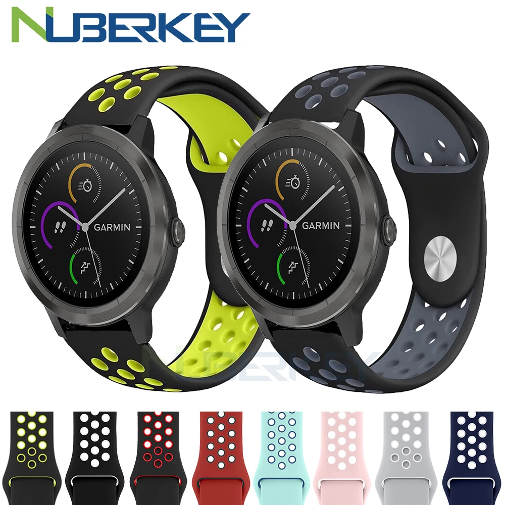  Soft Silicone Strap for Garmin Vivoactive3 3 trainer Vivomove HR Band Smart wristband for Forerunne - 33015683479