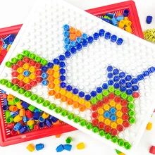 592Pieces Puzzle with intelligent magic plate toys DIY assembly exercise hands-on ability of children board toys toddler toys magic toys on holiday
