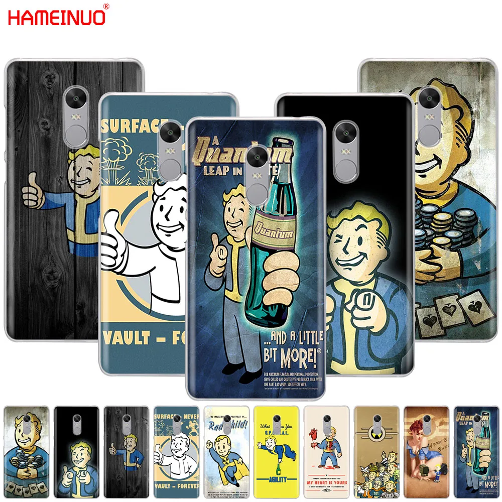 

HAMEINUO Black Isle Studios game Fallout Cover phone Case for Xiaomi redmi 5 4 1 1s 2 3 3s pro PLUS redmi note 4 4X 4A 5A