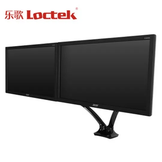 Светодиодный дисплей Loctek для настольного компьютера 10 27 дюймов с двойным экраном