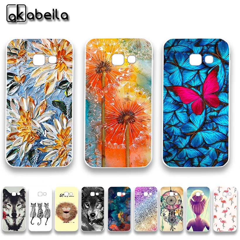 

AKABEILA Bumper Phone Cases For Samsung Galaxy A3 2017 A320FL A320F A320F/DS A320Y/DS A320Y A320 A3200 4.7 inch Covers Bumper