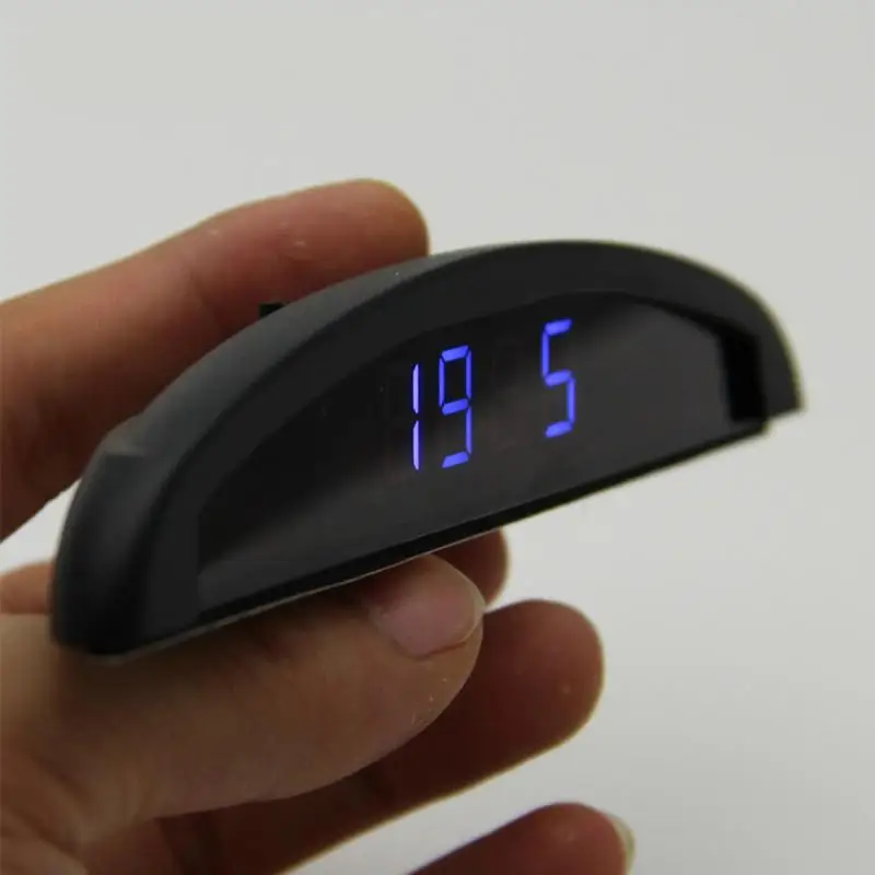 3 en 1 tiempo/temperatura/voltaje Digital LED alarma Auto reloj electrónico coche voltímetro termómetro calendario 12 V 3 en 1 tiempo/temperatura/voltaje Digital LED alarma Auto reloj electrónico coche voltímetro termómetro calendario 12 V