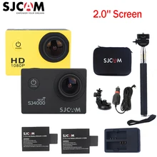 100% Original Sjcam SJ4000 Series 2” Screen Sj4000 SJ4000 WIFI 1080P HD 30M Waterproof Diving Sports Action Camera Car Mini DVR