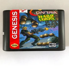 Contra жесткий корпус NTSC-U игровой картридж новейшая 16 битная игровая карта для sega Mega Drive/Genesis system