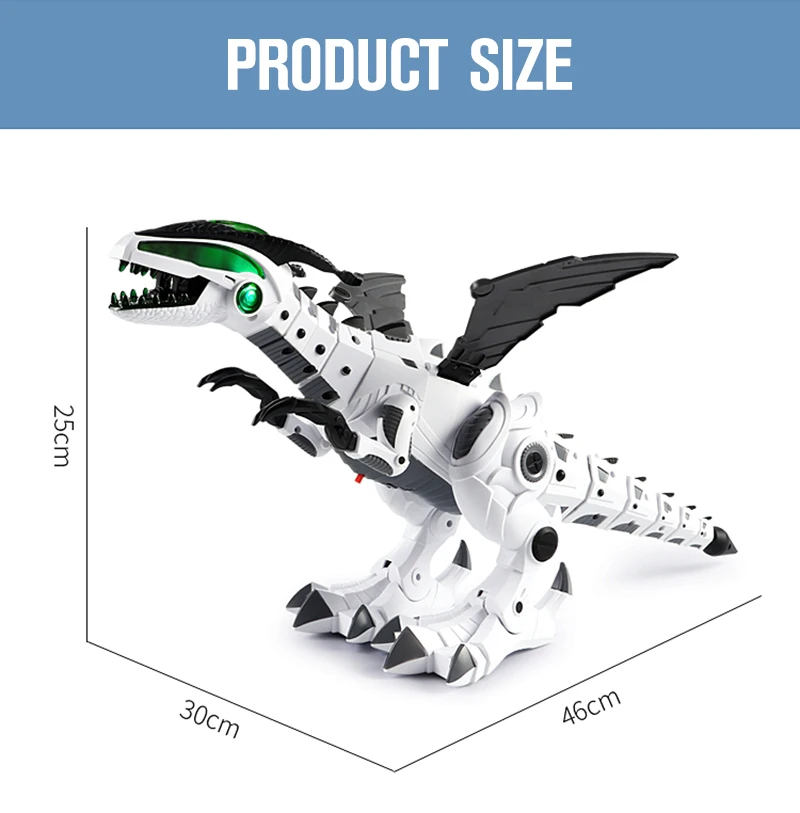 Горячая Распродажа, Электрический динозавр, механический динозавр Птерозавр, игрушечный динозавр с 2 маленькими моделями для детей, игрушки