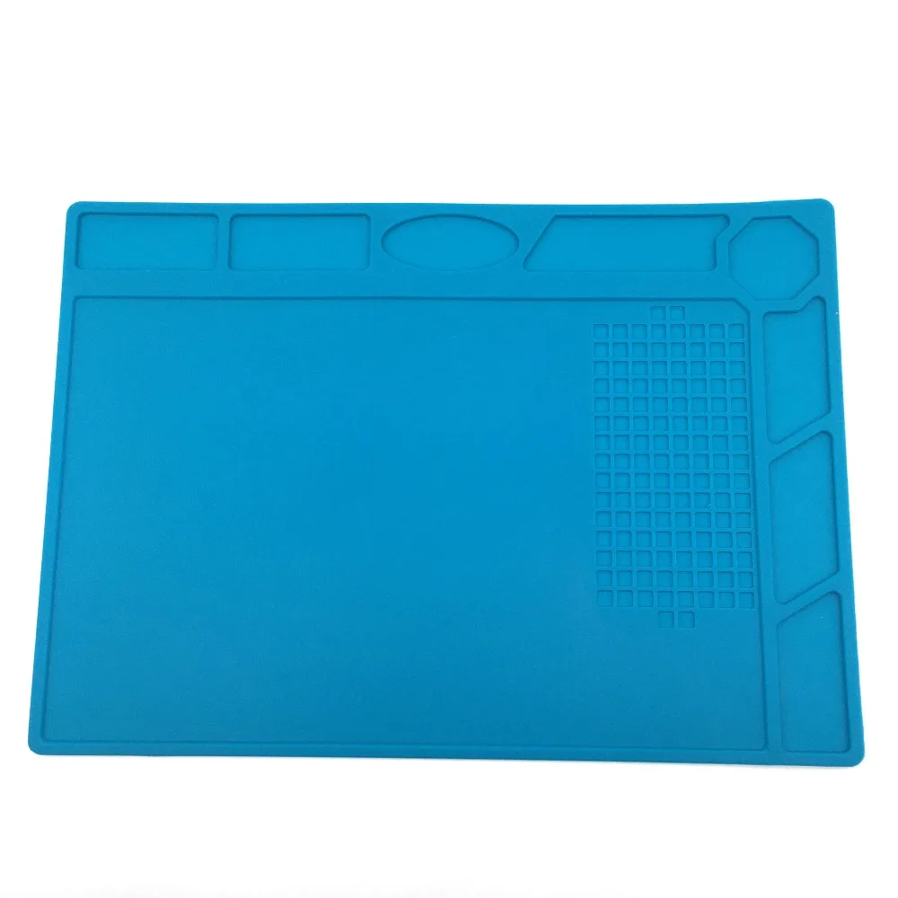 1Pc Silicone Soldering Pad Heat resistant Soldering Mat Heat Insulation