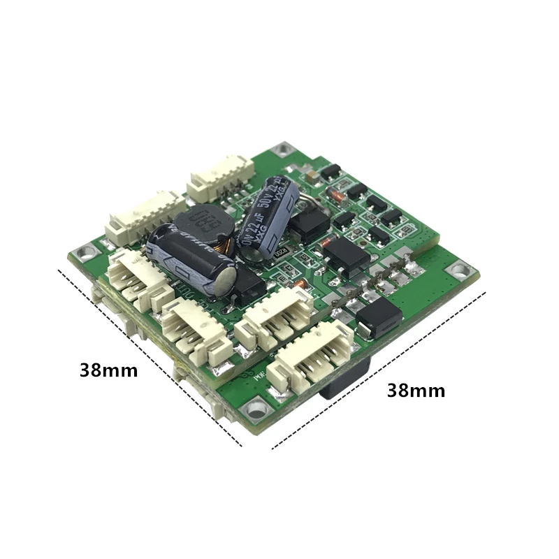 벅 poe 모듈 스위치 보드 802.3af/at 포트 전원 공급 장치 30w48v ip 카메라 용 nvr ip 전화 4 poe 스위치 pd 분리 벅 12 v
