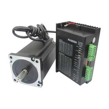 

86 step motor, 12N stepping motor, motor 86BYG250H+ driver, MA860H long 150MM suit