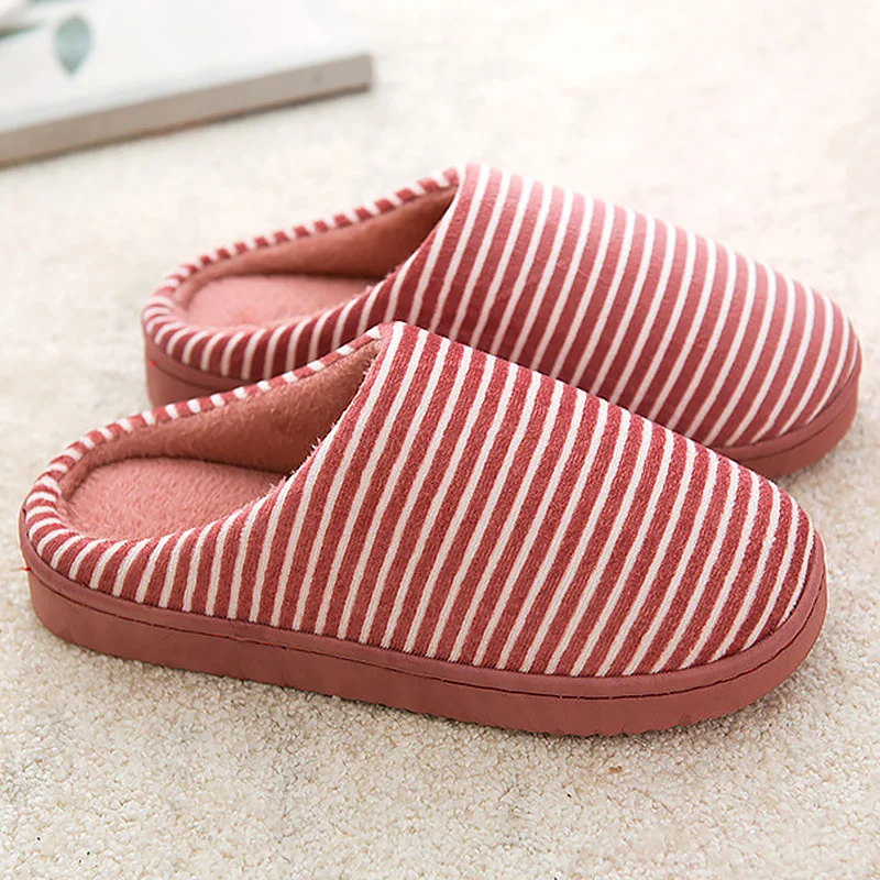 

Winter women home shoes corduroy gingham women slippers big size 35-44 lovely flat slippers fashion 2018 new arrival