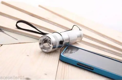 Colorshine Color Changing RGB LED Flashlight,3W Aluminium Alloy RGB Edison LED Multicolor LED rainbow of 10 Color Torch06